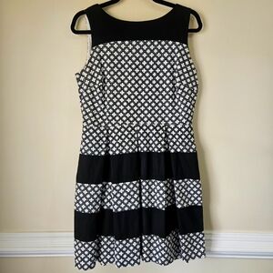 Tiana B geometric print dress
